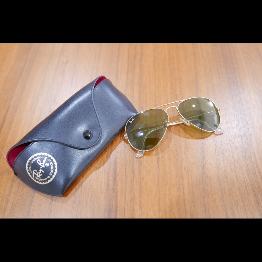 Ray-Ban aviator sunglasses